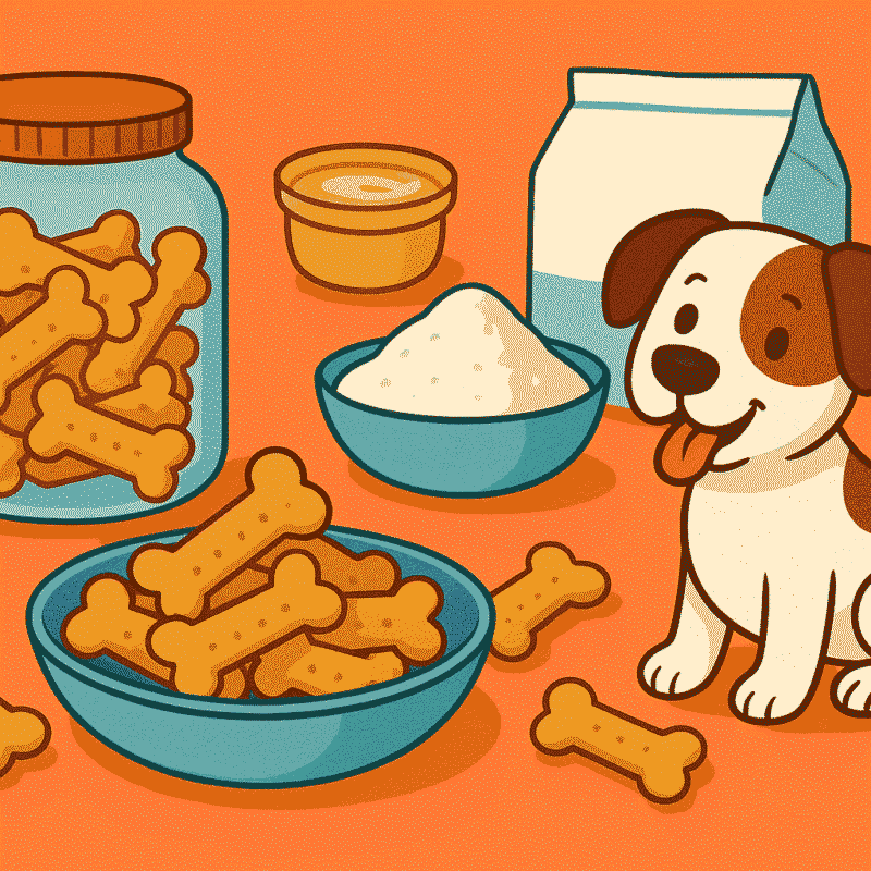 Homemade Dog Biscuits