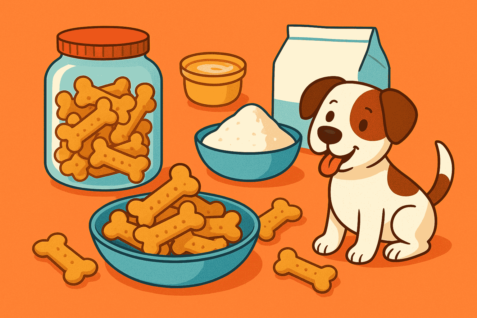 Homemade Dog Biscuits