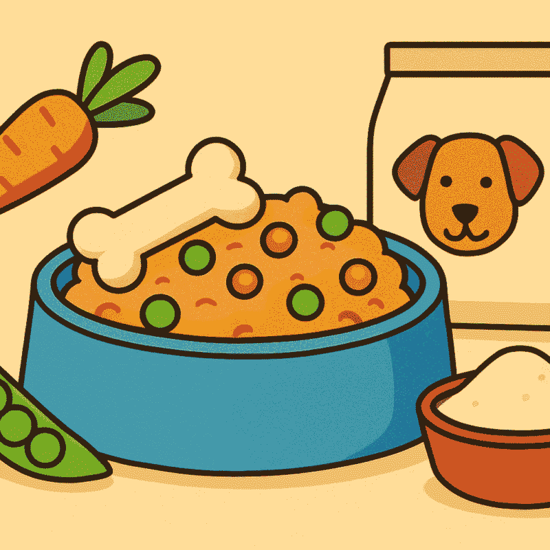 Low-Fat Dog Food Recipe